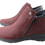 Flex & Go Yonda Womens Comfort Leather Ankle Boots Made In Portugal