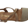 Lola Canales Cambridge Womens Comfort Leather Sandals Made In Spain