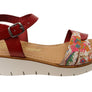 Lola Canales Ellie Womens Comfortable Leather Sandals Made In Spain