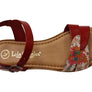 Lola Canales Ellie Womens Comfortable Leather Sandals Made In Spain