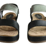 Pegada Rosie Womens Comfort Cushioned Leather Sandals Made In Brazil