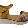 Lola Canales Ellie Womens Comfortable Leather Sandals Made In Spain