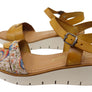 Lola Canales Ellie Womens Comfortable Leather Sandals Made In Spain
