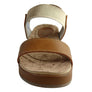 Pegada Rosie Womens Comfort Cushioned Leather Sandals Made In Brazil