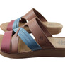 New Face Anza Womens Comfort Leather Slides Sandals Made In Brazil
