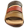 New Face Serenity Womens Comfort Leather Slides Sandals Made In Brazil