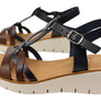 Lola Canales Terese Womens Comfortable Leather Sandals Made In Spain