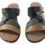 New Face Anza Womens Comfort Leather Slides Sandals Made In Brazil