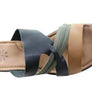 New Face Anza Womens Comfort Leather Slides Sandals Made In Brazil