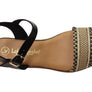 Lola Canales Pambula Womens Spanish Leather Wedge Sandals