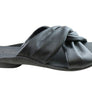 New Face Angie Womens Comfort Leather Slides Sandals Made In Brazil