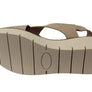 Lola Canales Yvonne Womens Comfortable Leather Sandals Made In Spain