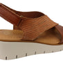 Lola Canales Yvonne Womens Comfortable Leather Sandals Made In Spain
