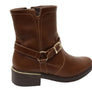 Comfortflex Belinda Womens Brazilian Comfortable Leather Ankle Boots