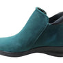 Flex & Go Yonda Womens Comfort Leather Ankle Boots Made In Portugal