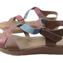 New Face Lottia Womens Comfortable Leather Sandals Made In Brazil