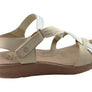 New Face Lottia Womens Comfortable Leather Sandals Made In Brazil