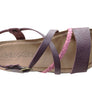 New Face Laurina Womens Comfortable Leather Sandals Made In Brazil