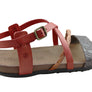 New Face Laurina Womens Comfortable Leather Sandals Made In Brazil