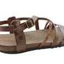 New Face Laurina Womens Comfortable Leather Sandals Made In Brazil