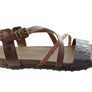 New Face Laurina Womens Comfortable Leather Sandals Made In Brazil