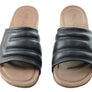 New Face Fresco Womens Comfort Leather Slides Sandals Made In Brazil