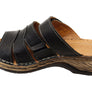 Orizonte Toranto Womens Comfortable European Leather Slides Sandals