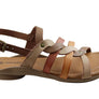 New Face Estella Womens Comfortable Leather Sandals Made In Brazil