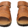 Orizonte Toranto Womens Comfortable European Leather Slides Sandals