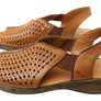 Orizonte Marlee Womens Comfortable European Leather Sandals