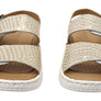 Orizonte Alvie Womens Comfortable European Leather Adjustable Sandals