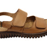 Orizonte Alvie Womens Comfortable European Leather Adjustable Sandals