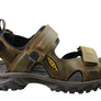 Keen Mens Targhee III Open Toe Adjustable Leather Comfortable Sandals