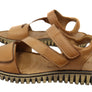 Orizonte Brookdale Womens Comfort European Leather Adjustable Sandals