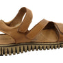 Orizonte Brookdale Womens Comfort European Leather Adjustable Sandals