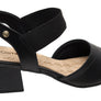 Comfortflex Tracey Womens Comfortable Brazilian Mid Heel Dress Sandals