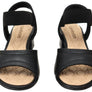 Comfortflex Tracey Womens Comfortable Brazilian Mid Heel Dress Sandals