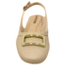 Comfortflex Tegan Womens Leather Low Heel Sling Back Shoes