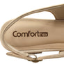 Comfortflex Tegan Womens Leather Low Heel Sling Back Shoes