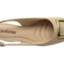 Comfortflex Tegan Womens Leather Low Heel Sling Back Shoes