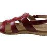 Usaflex Lani Womens Comfort Cushioned Leather Sandals Made In Brazil