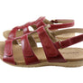 Usaflex Lani Womens Comfort Cushioned Leather Sandals Made In Brazil