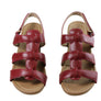 Usaflex Lani Womens Comfort Cushioned Leather Sandals Made In Brazil