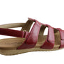 Usaflex Lani Womens Comfort Cushioned Leather Sandals Made In Brazil