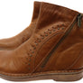 Naot Cetona Womens Wide Leather Comfortable Supportive Ankle Boots