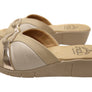 Malu Supercomfort Vixie Womens Comfortable Wedge Slides Made In Brazil