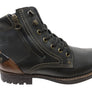 Pegada Diago Mens Comfortable Leather Boots Made In Brazil
