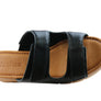 Usaflex Brooke Womens Comfort Leather Slides Sandals Made In Brazil