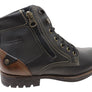 Pegada Diago Mens Comfortable Leather Boots Made In Brazil
