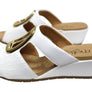 Malu Supercomfort Amosar Womens Comfort Wedge Slides Made In Brazil